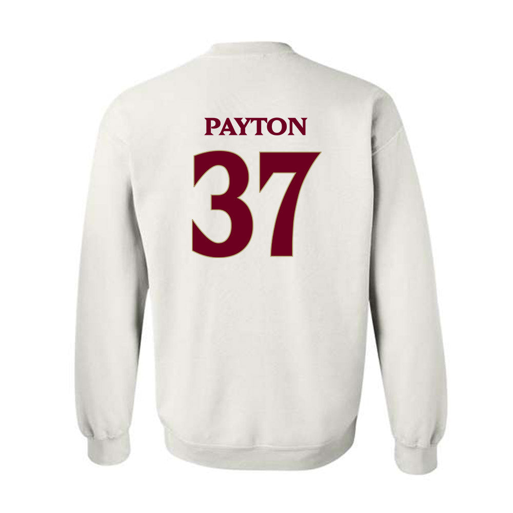 Elon - NCAA Football : Josiah Payton - Classic Fashion Shersey Crewneck Sweatshirt-1