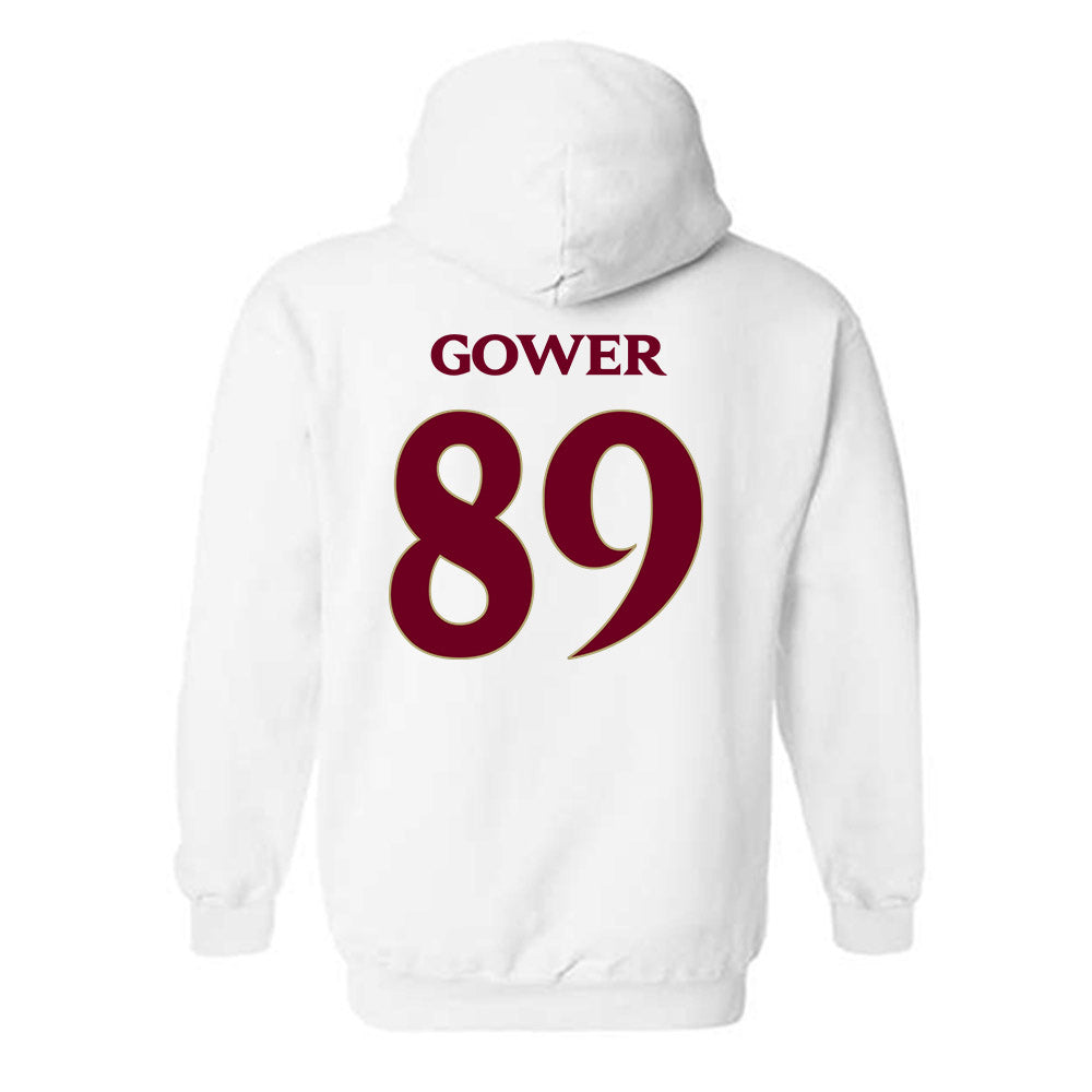 Elon - NCAA Football : Braden Gower - Classic Fashion Shersey Hooded Sweatshirt-1