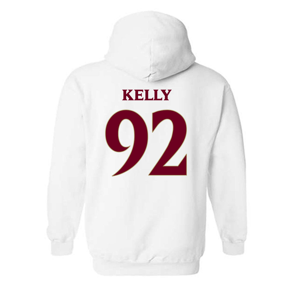 Elon - NCAA Football : Nhycer Kelly - Classic Fashion Shersey Hooded Sweatshirt-1