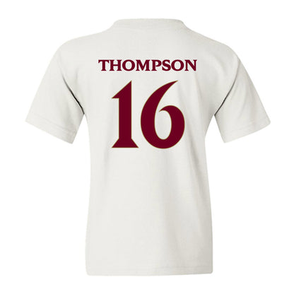 Elon - NCAA Men's Soccer : Diego Thompson - Classic Fashion Shersey Youth T-Shirt-1
