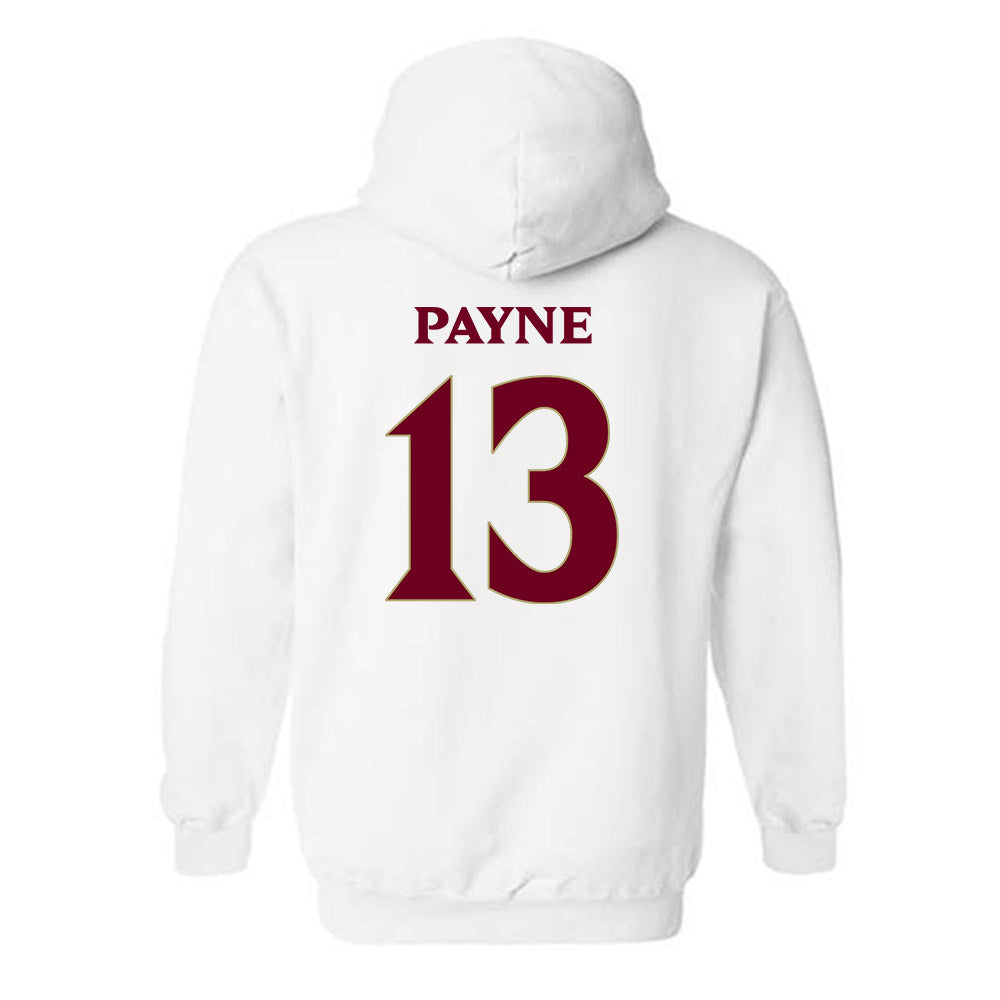Elon - NCAA Football : Tanner Payne - Classic Fashion Shersey Hooded Sweatshirt-1