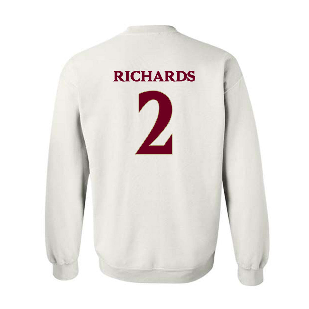 Elon - NCAA Baseball : Liam Richards - Classic Fashion Shersey Crewneck Sweatshirt-1