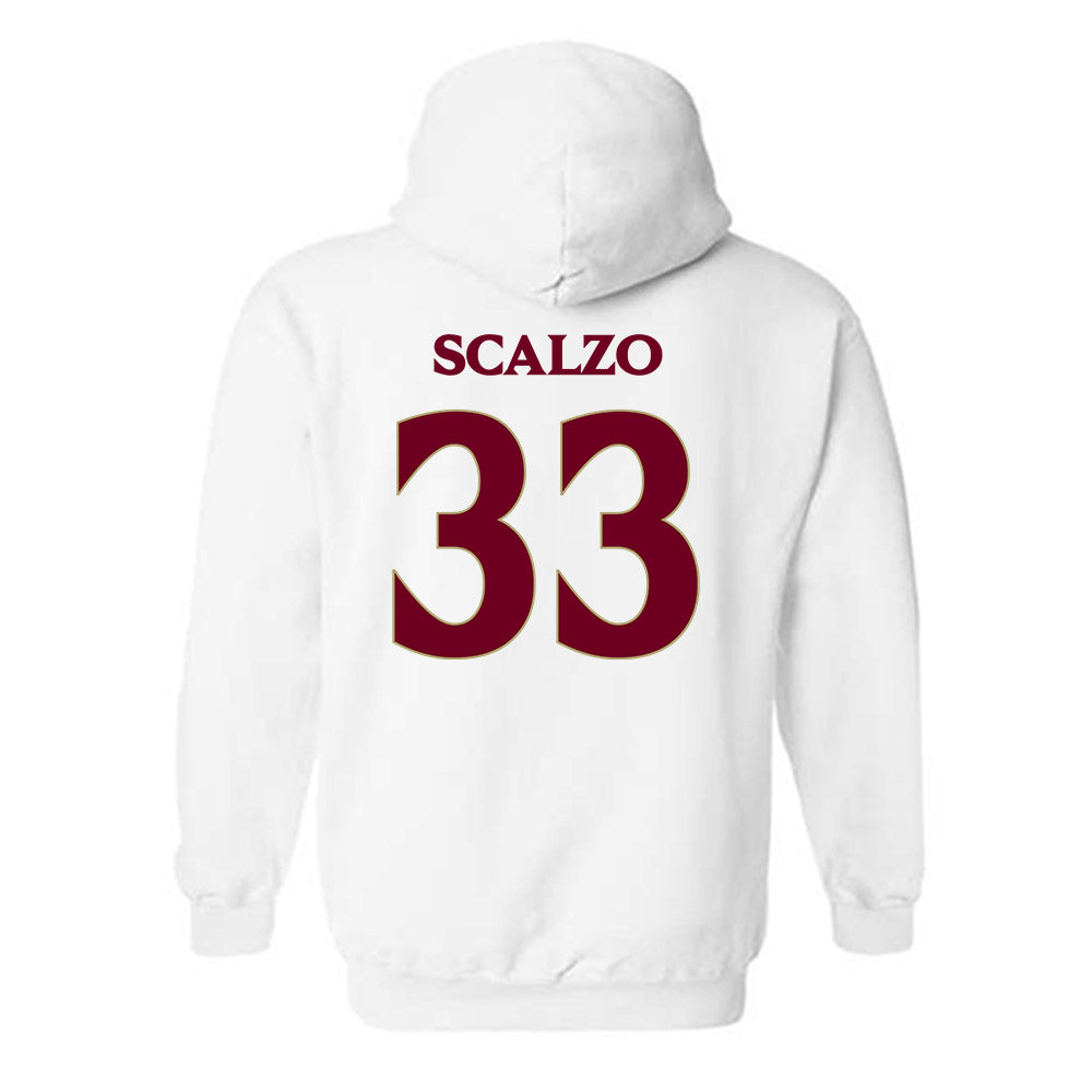 Elon - NCAA Women's Lacrosse : Lizzie Scalzo - Classic Fashion Shersey Hooded Sweatshirt-1
