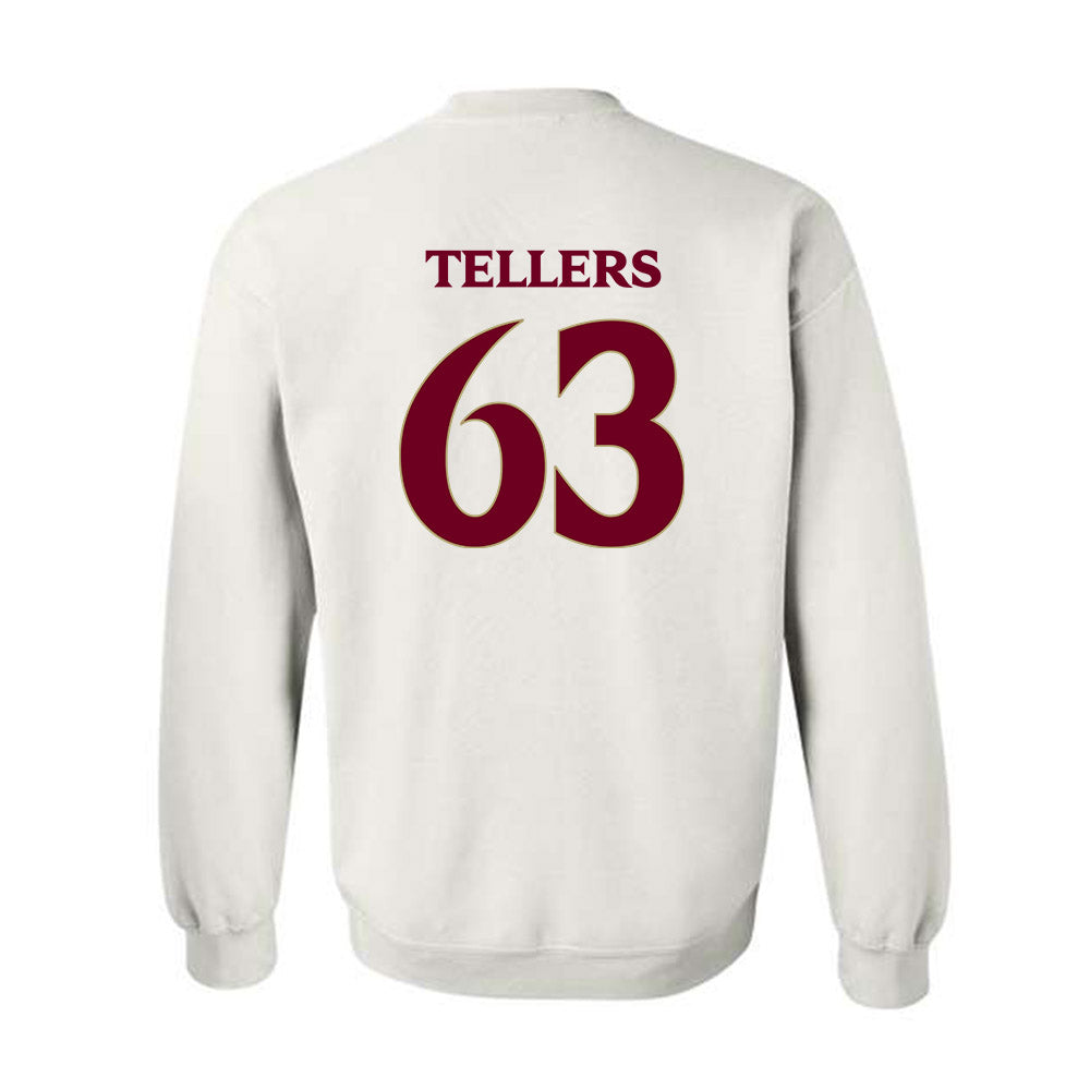 Elon - NCAA Football : Will Tellers - Classic Fashion Shersey Crewneck Sweatshirt-1