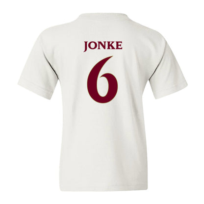 Elon - NCAA Men's Soccer : Weston Jonke - Classic Fashion Shersey Youth T-Shirt-1