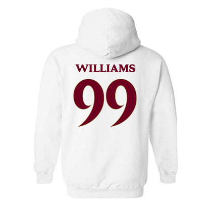 Elon - NCAA Football : Geren Williams - Classic Fashion Shersey Hooded Sweatshirt-1