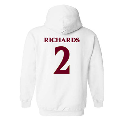 Elon - NCAA Baseball : Liam Richards - Classic Fashion Shersey Hooded Sweatshirt-1