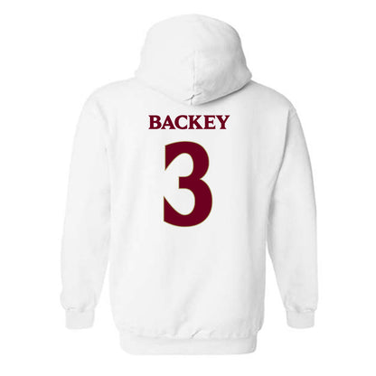 Elon - NCAA Football : Landyn Backey - Classic Fashion Shersey Hooded Sweatshirt-1