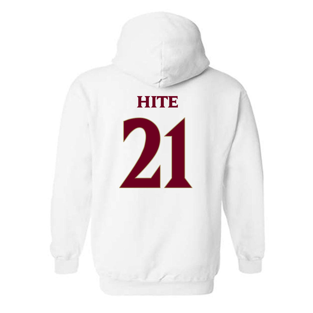 Elon - NCAA Football : Derek Hite - Classic Fashion Shersey Hooded Sweatshirt-1