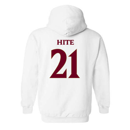 Elon - NCAA Football : Derek Hite - Classic Fashion Shersey Hooded Sweatshirt-1