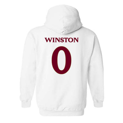 Elon - NCAA Football : Zimere Winston - Classic Fashion Shersey Hooded Sweatshirt
