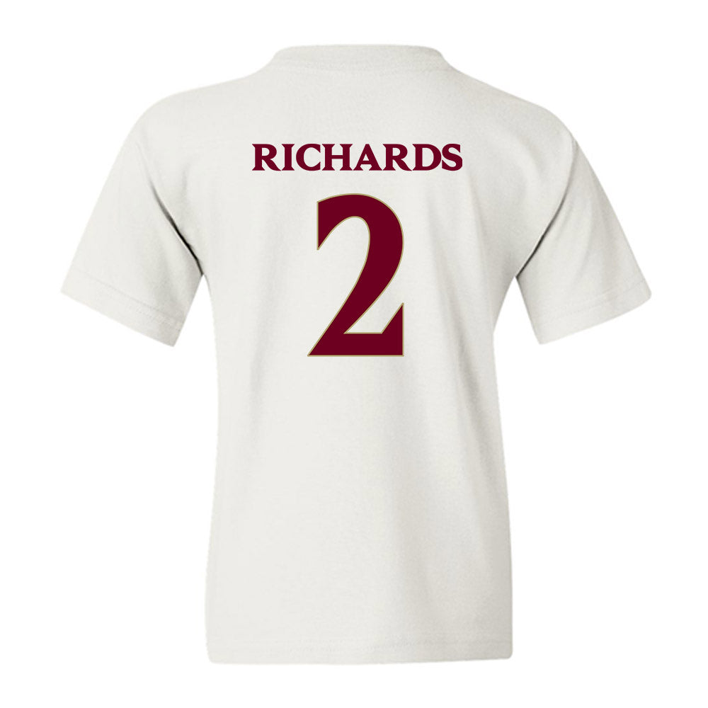 Elon - NCAA Baseball : Liam Richards - Classic Fashion Shersey Youth T-Shirt-1