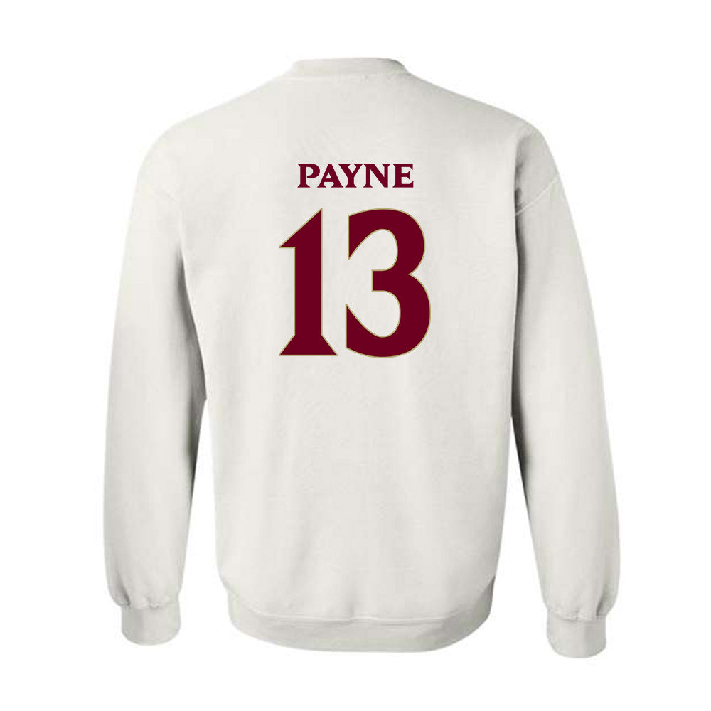 Elon - NCAA Football : Tanner Payne - Classic Fashion Shersey Crewneck Sweatshirt-1