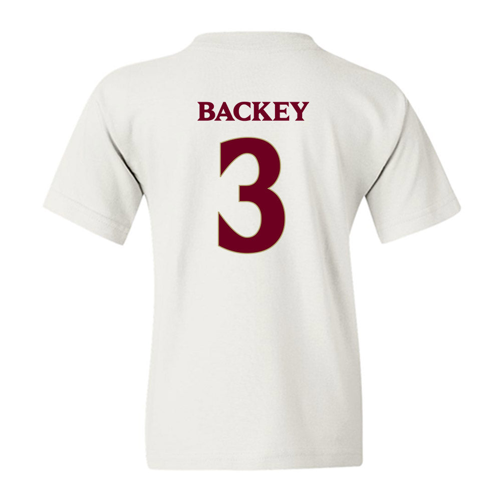 Elon - NCAA Football : Landyn Backey - Classic Fashion Shersey Youth T-Shirt-1