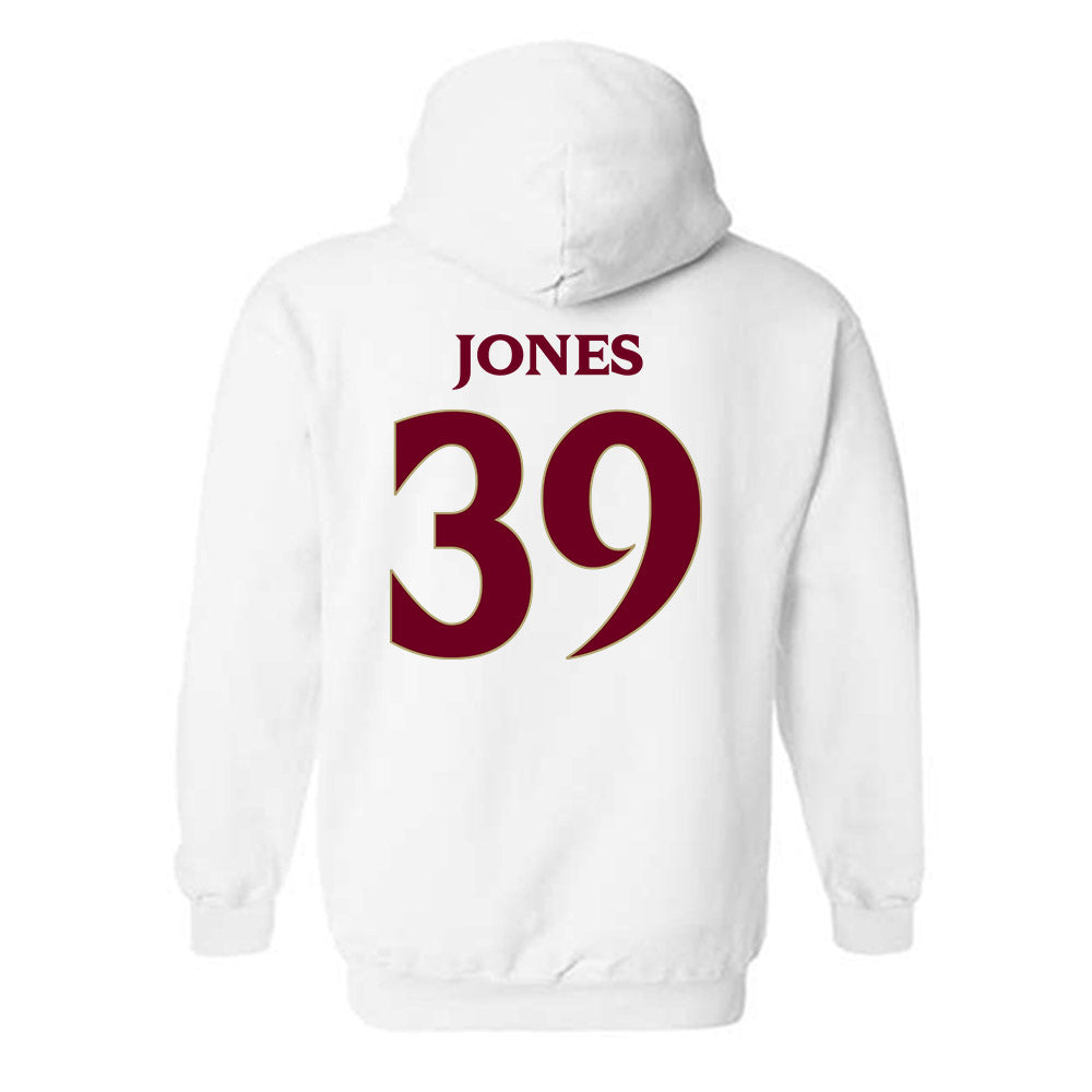 Elon - NCAA Football : Nick Jones - Classic Fashion Shersey Hooded Sweatshirt-1