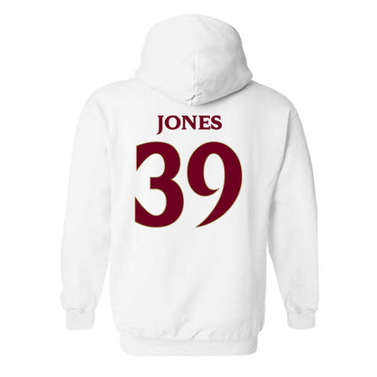 Elon - NCAA Football : Nick Jones - Classic Fashion Shersey Hooded Sweatshirt-1