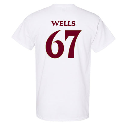 Elon - NCAA Football : Eli Wells - Classic Fashion Shersey T-Shirt-1