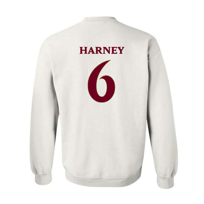 Elon - NCAA Football : Tyquan Harney - Classic Fashion Shersey Crewneck Sweatshirt-1