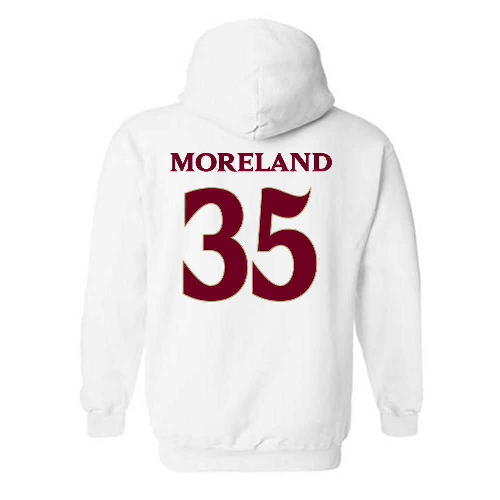 Elon - NCAA Football : Owen Moreland - Classic Fashion Shersey Hooded Sweatshirt-1
