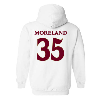 Elon - NCAA Football : Owen Moreland - Classic Fashion Shersey Hooded Sweatshirt-1