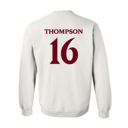 Elon - NCAA Men's Soccer : Diego Thompson - Classic Fashion Shersey Crewneck Sweatshirt-1
