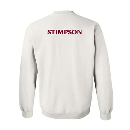 Elon - NCAA Women's Track & Field : Mia Stimpson - Classic Fashion Shersey Crewneck Sweatshirt-1
