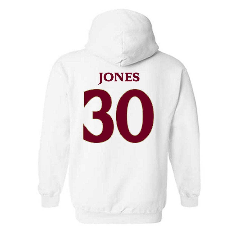 Elon - NCAA Football : Cason Jones - Classic Fashion Shersey Hooded Sweatshirt-1