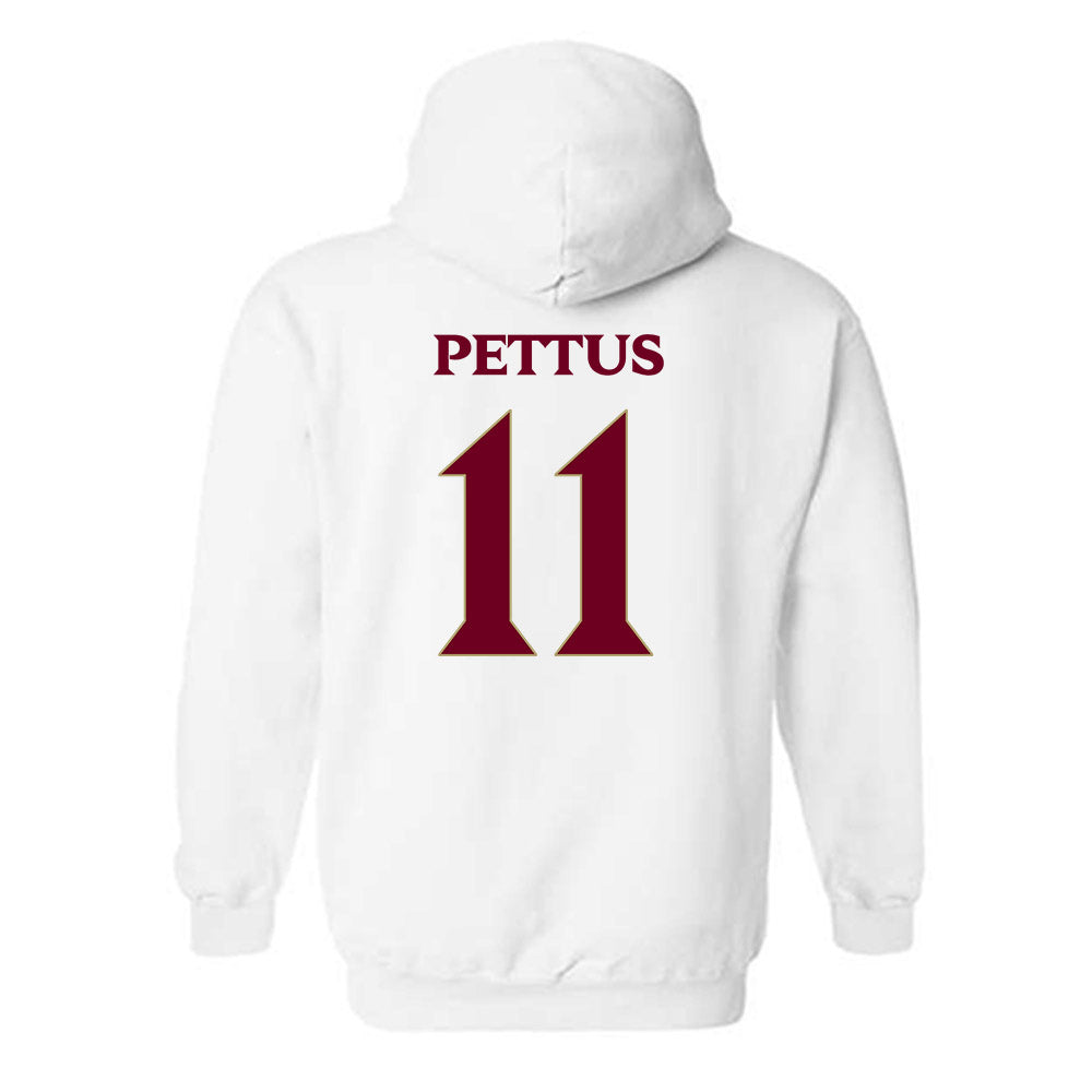 Elon - NCAA Men's Basketball : Randall Pettus - Classic Fashion Shersey Hooded Sweatshirt-1