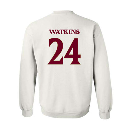 Elon - NCAA Women's Basketball : Tamia Watkins - Classic Fashion Shersey Crewneck Sweatshirt-1