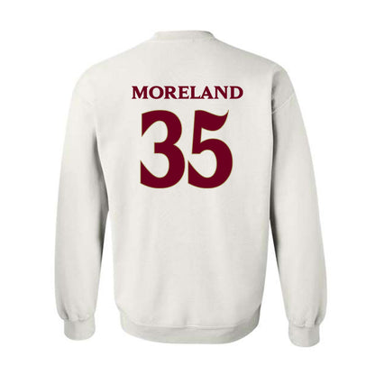 Elon - NCAA Football : Owen Moreland - Classic Fashion Shersey Crewneck Sweatshirt-1