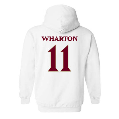 Elon - NCAA Men's Soccer : Alex Wharton - Classic Fashion Shersey Hooded Sweatshirt-1