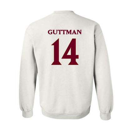 Elon - NCAA Football : Elijah Guttman - Classic Fashion Shersey Crewneck Sweatshirt-1