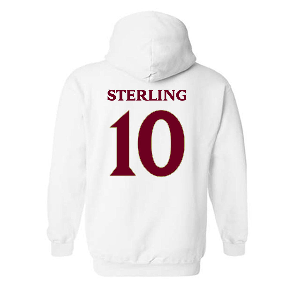 Elon - NCAA Baseball : Nate Sterling - Classic Fashion Shersey Hooded Sweatshirt-1