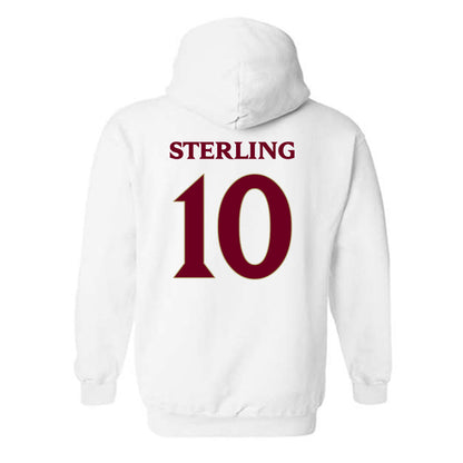 Elon - NCAA Baseball : Nate Sterling - Classic Fashion Shersey Hooded Sweatshirt-1