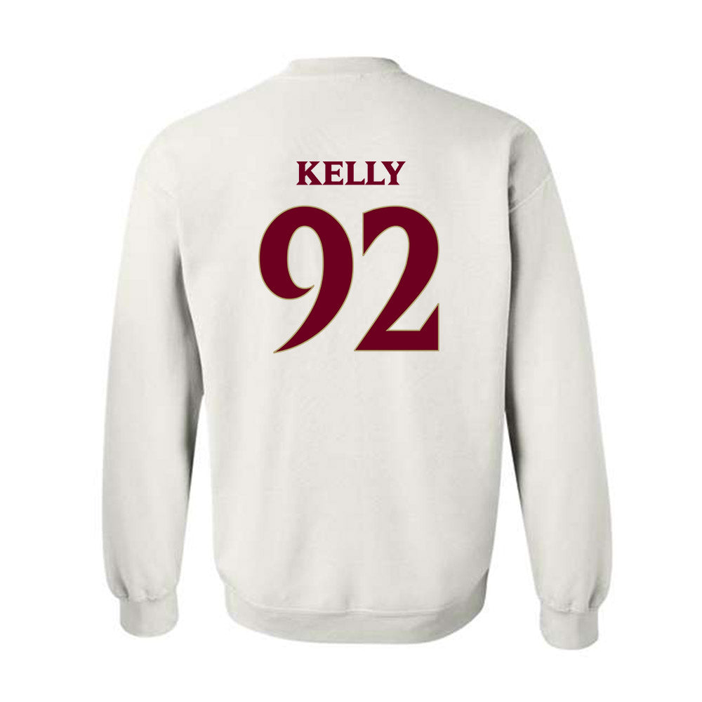 Elon - NCAA Football : Nhycer Kelly - Classic Fashion Shersey Crewneck Sweatshirt-1