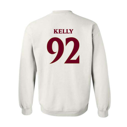 Elon - NCAA Football : Nhycer Kelly - Classic Fashion Shersey Crewneck Sweatshirt-1