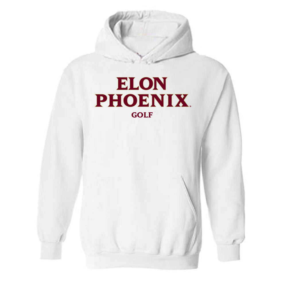 Elon - NCAA Men's Golf : Dylan Lewis - Classic Fashion Shersey Hooded Sweatshirt-0