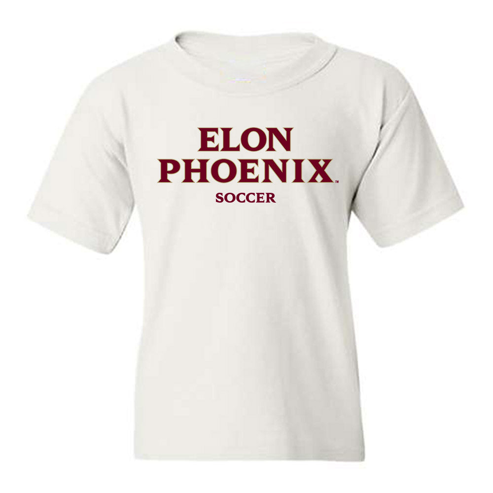 Elon - NCAA Men's Soccer : Weston Jonke - Classic Fashion Shersey Youth T-Shirt-0