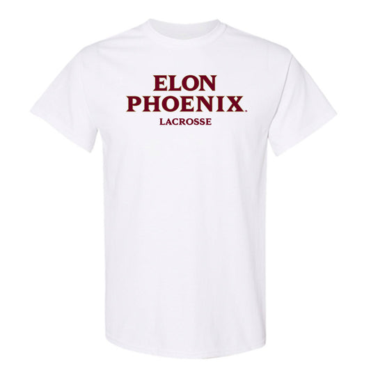Elon - NCAA Women's Lacrosse : Mj Santa Barbara - Classic Fashion Shersey T-Shirt-0