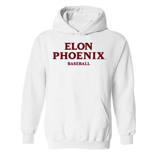 Elon - NCAA Baseball : Liam Richards - Classic Fashion Shersey Hooded Sweatshirt-0