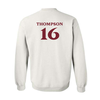 Elon - NCAA Men's Soccer : Diego Thompson - Classic Fashion Shersey Crewneck Sweatshirt-1