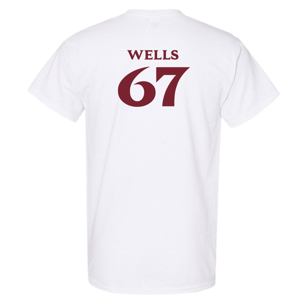 Elon - NCAA Football : Eli Wells - Classic Fashion Shersey T-Shirt-1