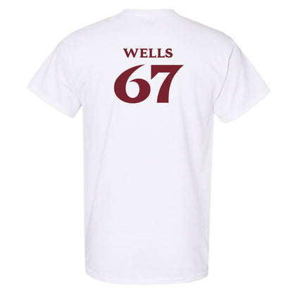 Elon - NCAA Football : Eli Wells - Classic Fashion Shersey T-Shirt-1