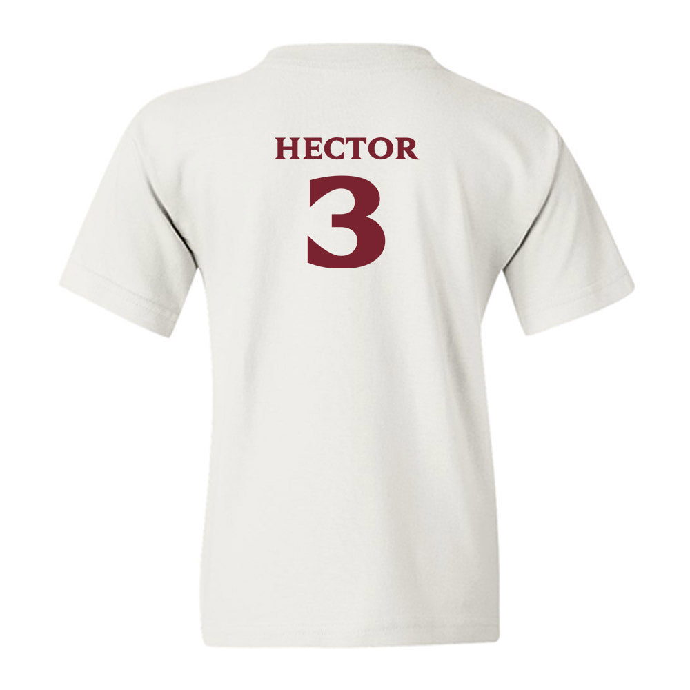 Elon - NCAA Football : Cj Hector - Classic Fashion Shersey Youth T-Shirt-1