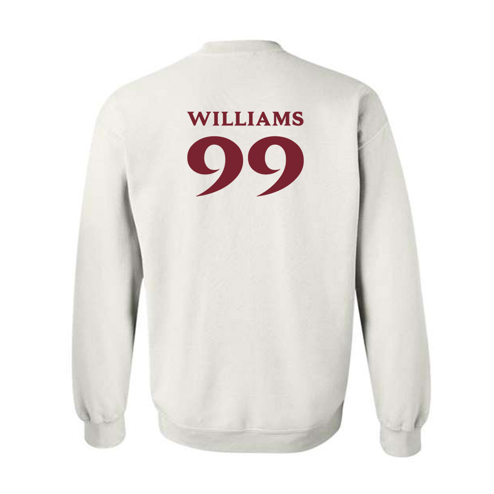 Elon - NCAA Football : Geren Williams - Classic Fashion Shersey Crewneck Sweatshirt-1