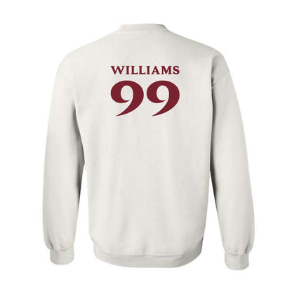 Elon - NCAA Football : Geren Williams - Classic Fashion Shersey Crewneck Sweatshirt-1