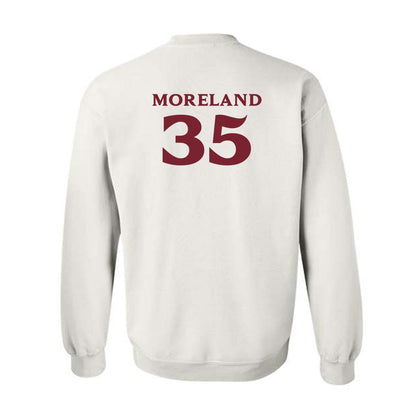 Elon - NCAA Football : Owen Moreland - Classic Fashion Shersey Crewneck Sweatshirt-1