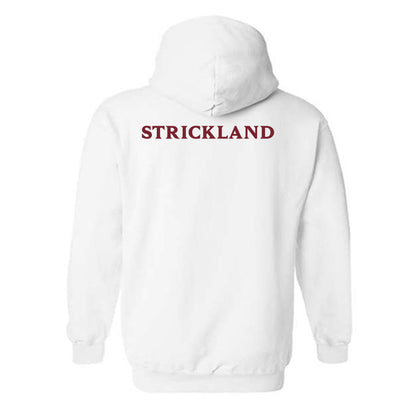 Elon - NCAA Men's Cross Country : Caden Strickland - Classic Fashion Shersey Hooded Sweatshirt-1