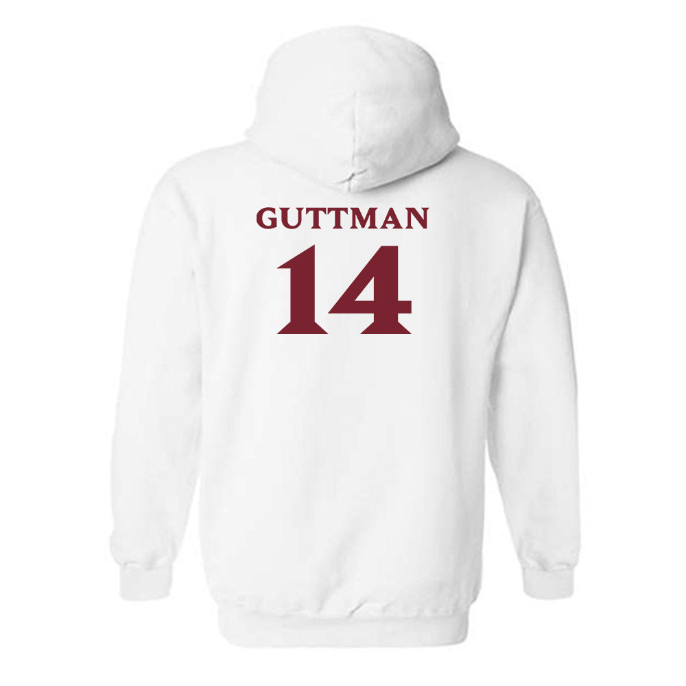 Elon - NCAA Football : Elijah Guttman - Classic Fashion Shersey Hooded Sweatshirt-1