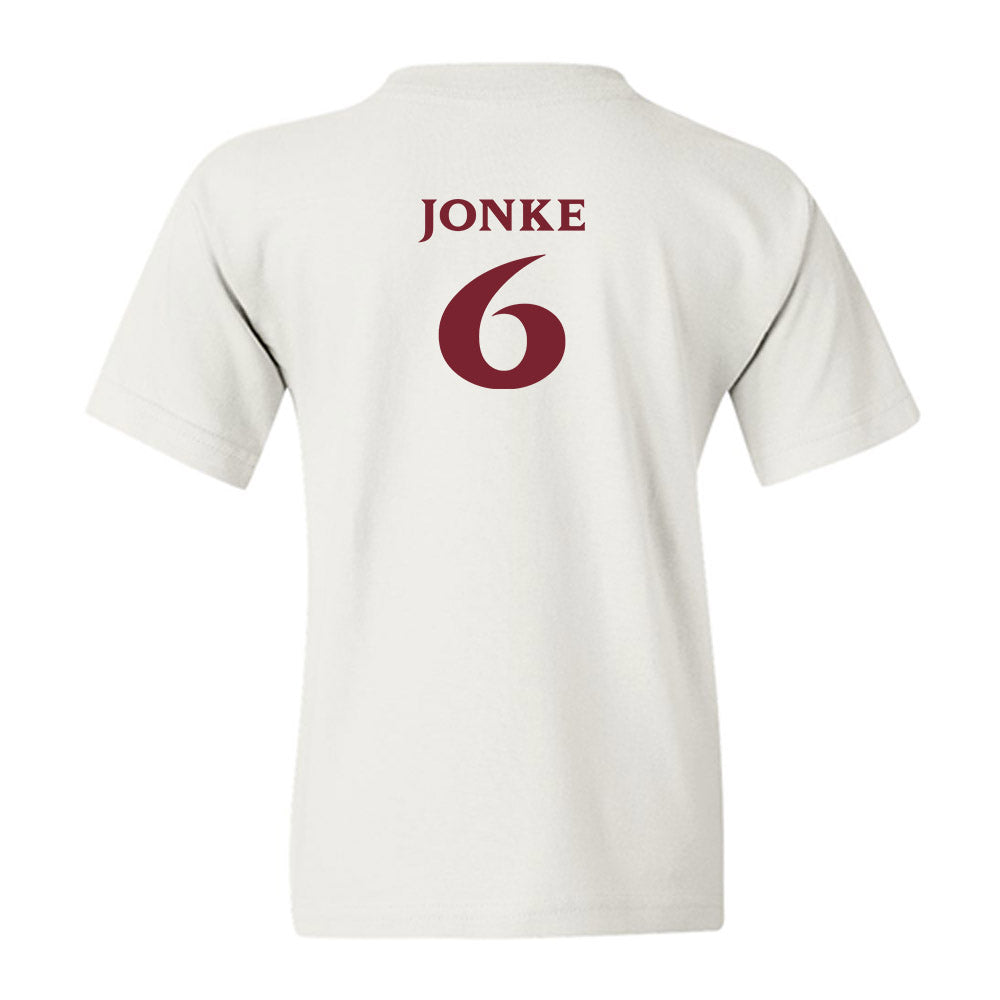 Elon - NCAA Men's Soccer : Weston Jonke - Classic Fashion Shersey Youth T-Shirt-1